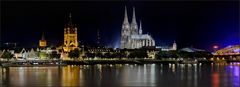 Köln - Groß St. Martin mit dem Dom