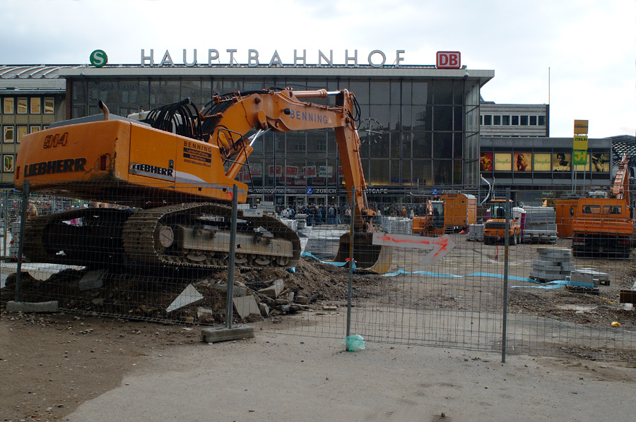 Köln Hauptbahnhof, Mai 2005