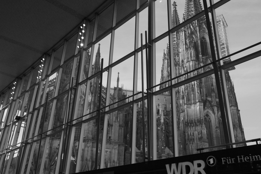 Köln, Hauptbahnhof mit Dom