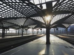 Köln Hbf, Winterlicht