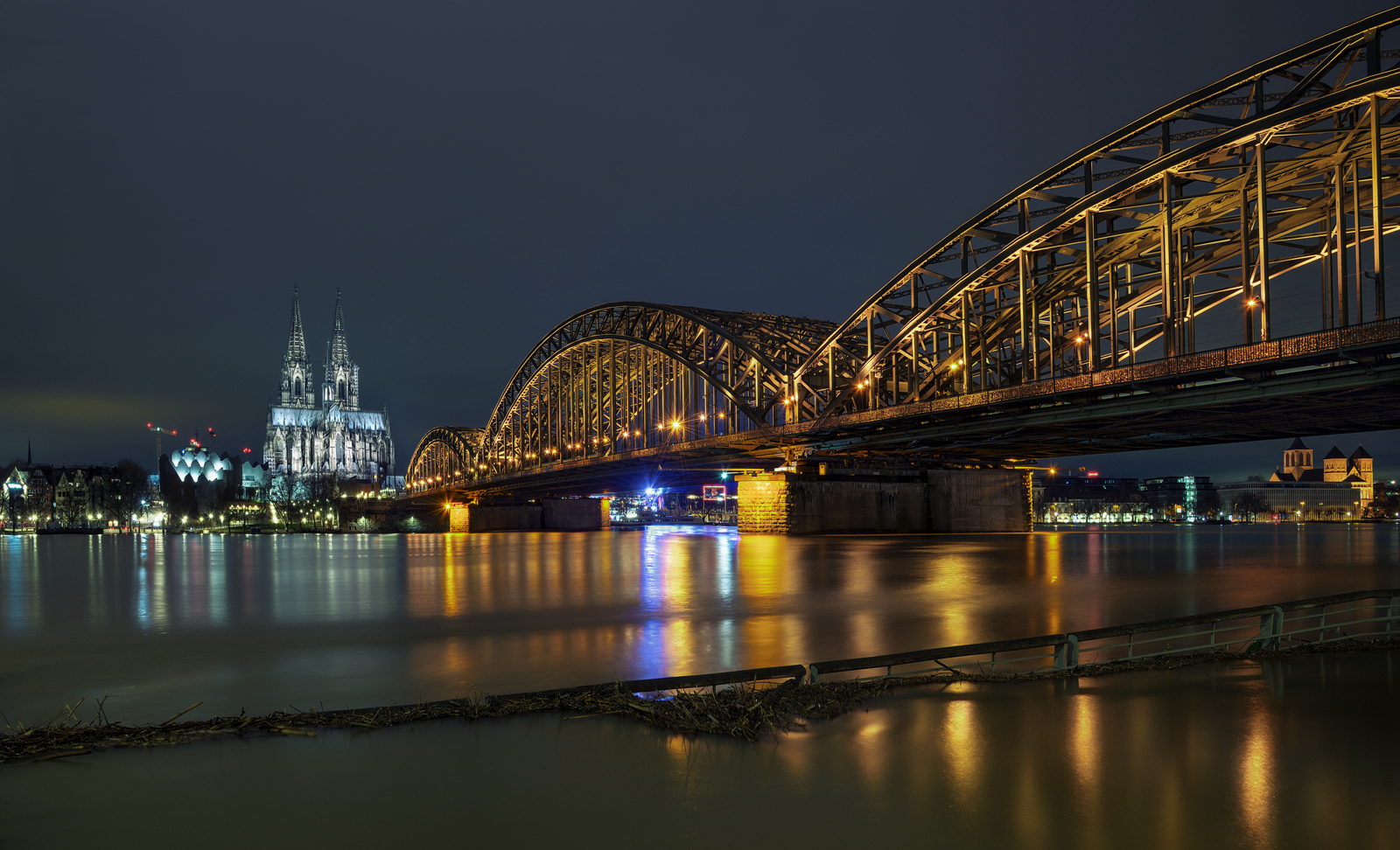 Köln, Hochwasser 06.02.21