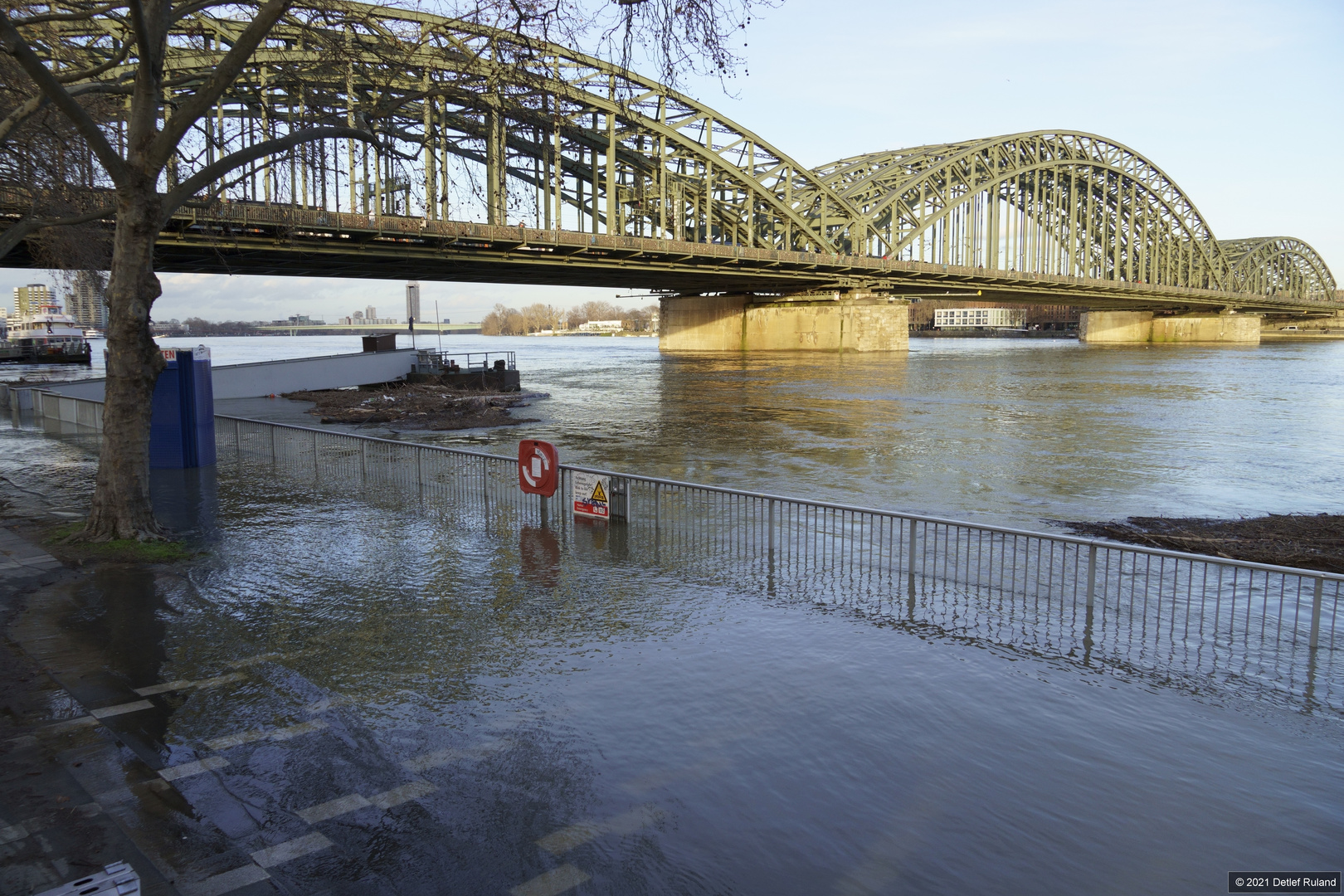 Köln-Hochwasser Pegel -8,36m # 08