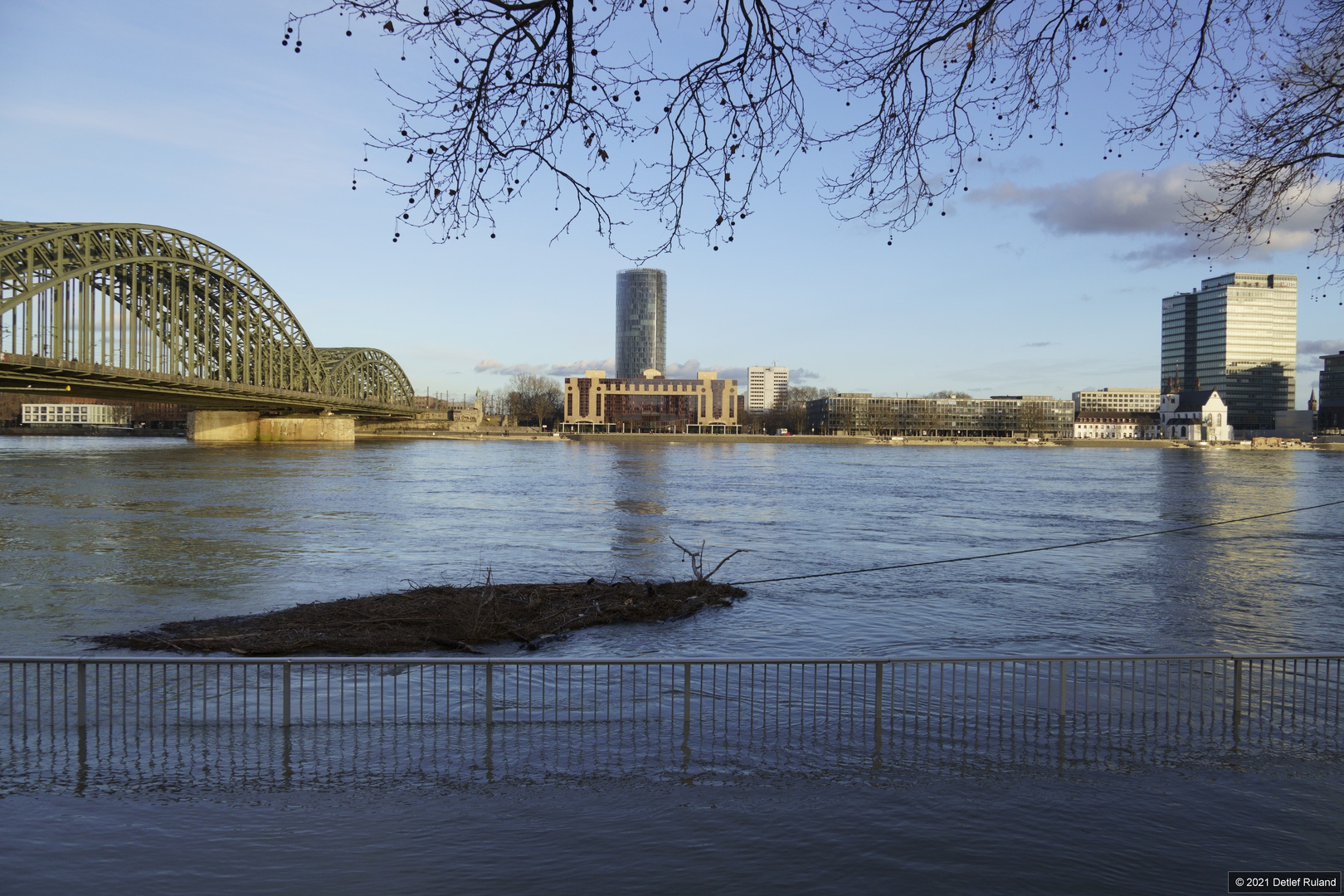 Köln-Hochwasser Pegel -8,36m # 09