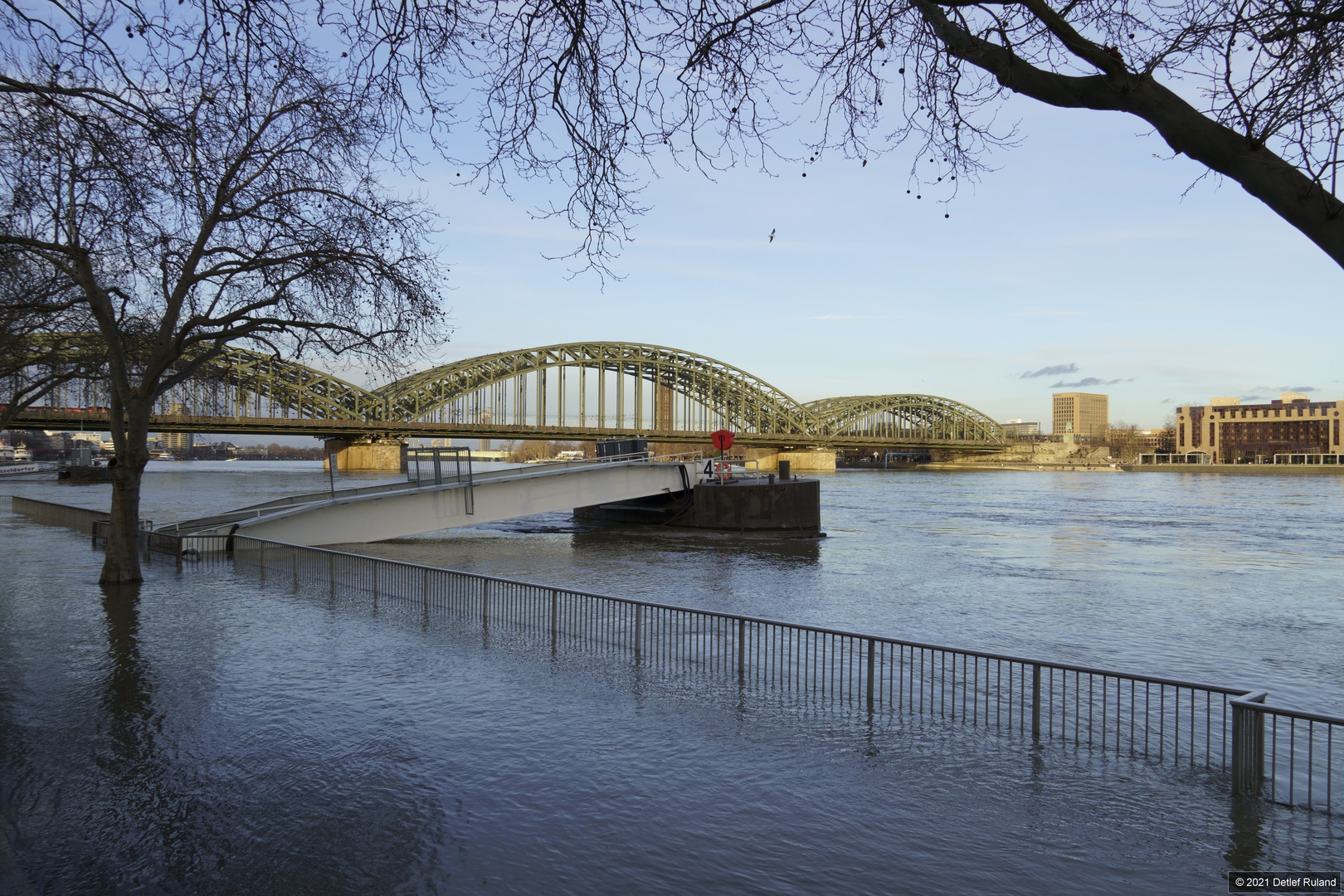 Köln - Hochwasser Pegel - 8,36m # 14