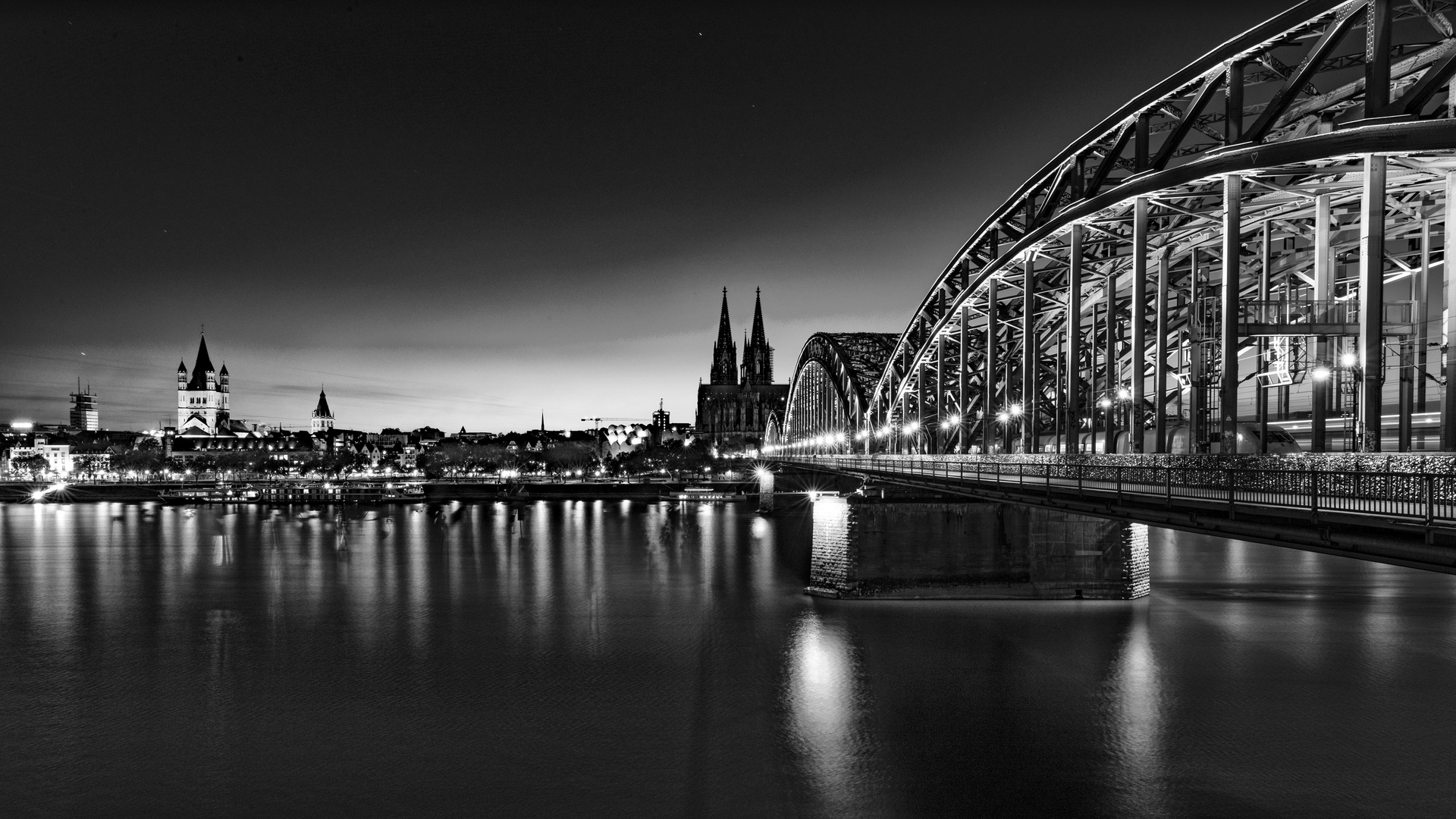 Köln: Hohenzollerbrücke