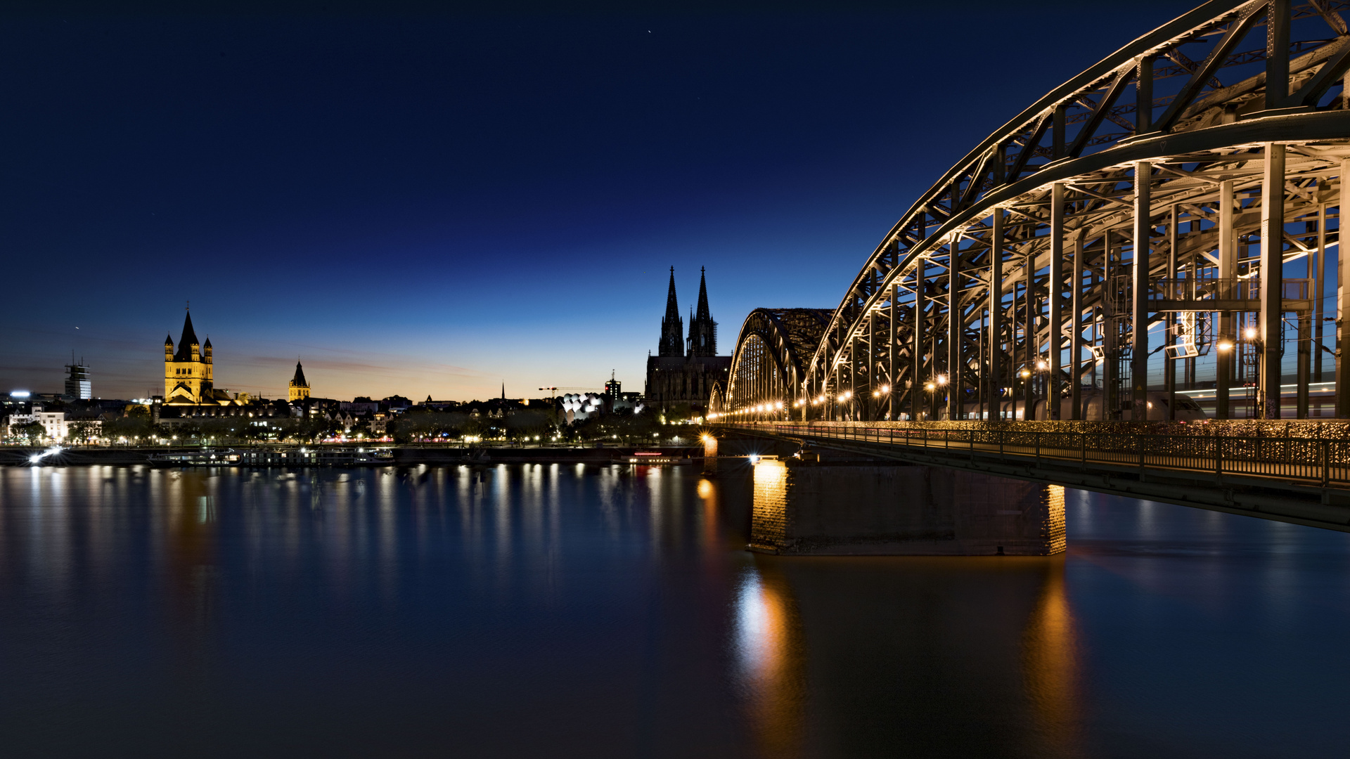 Köln: Hohenzollerbrücke