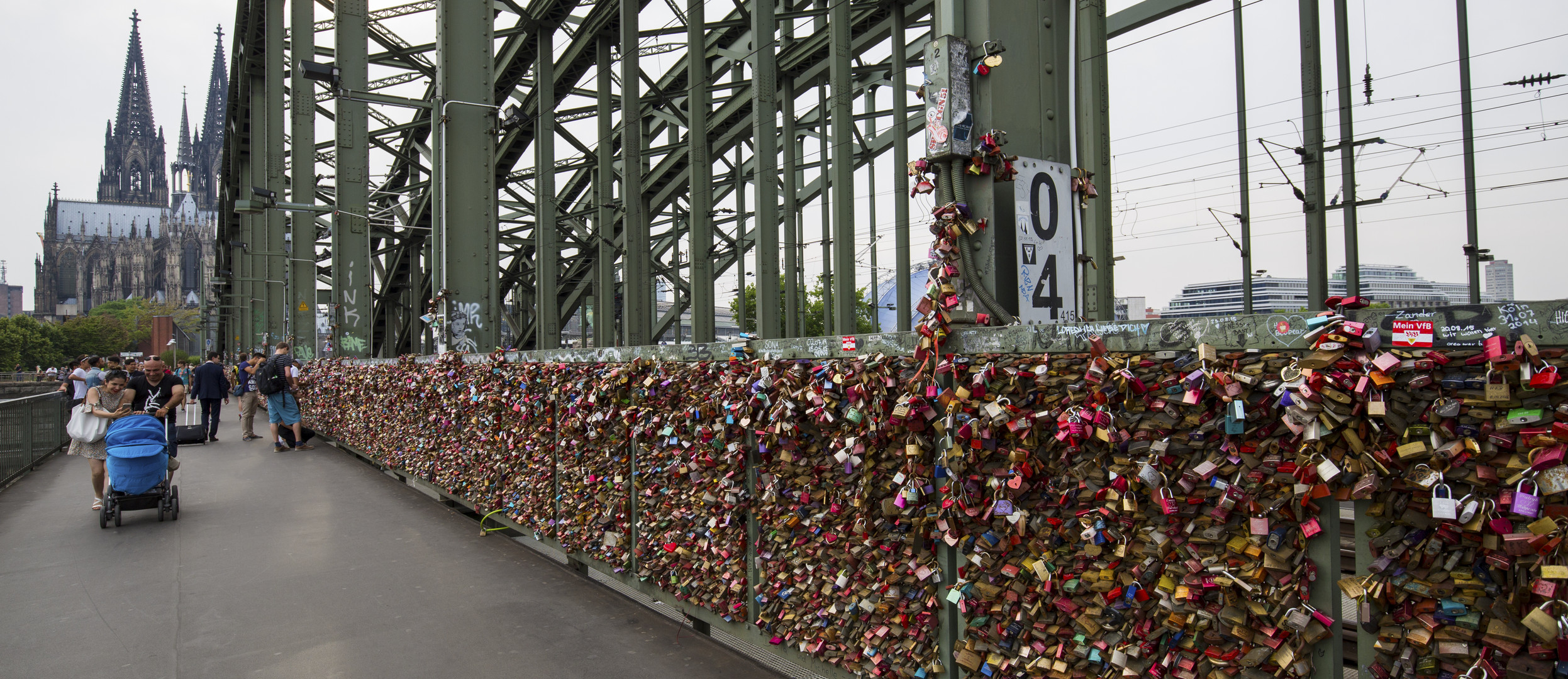 Köln Hohenzollernbrücke