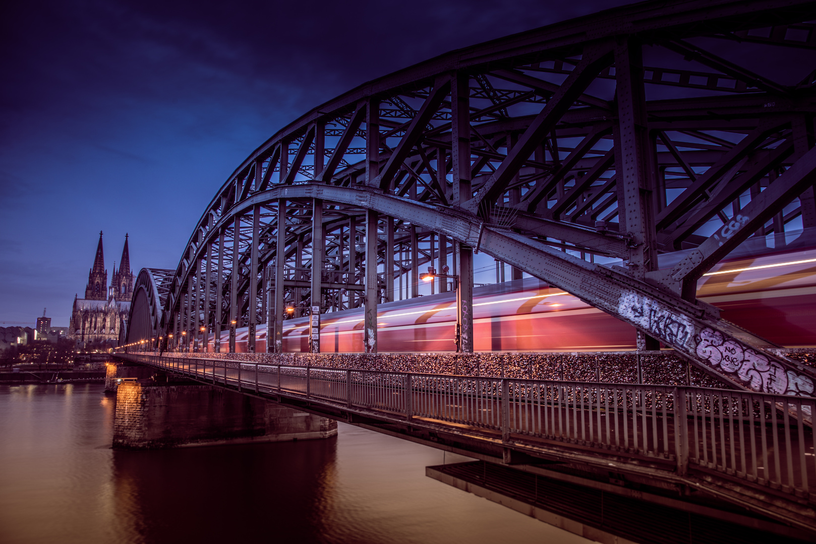 Köln Hohenzollernbrücke 