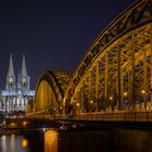 Köln Hohenzollernbrücke, Dom