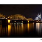 Köln Hohenzollernbrücke und Dom