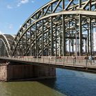 Köln Hohenzollernbrücke und Dom