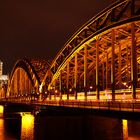 Köln Hohenzollernbrücke und Dom