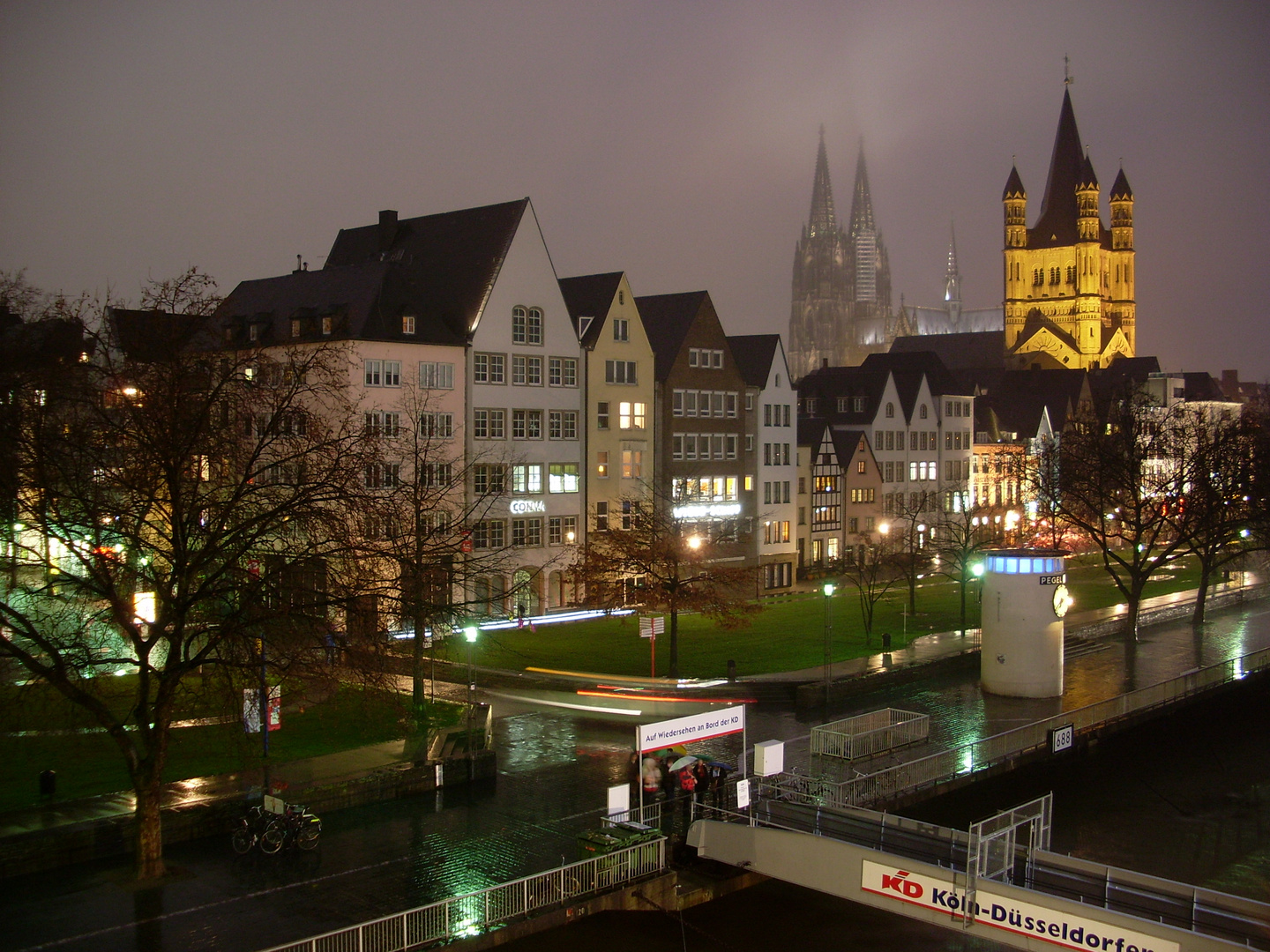 Köln im Dunst