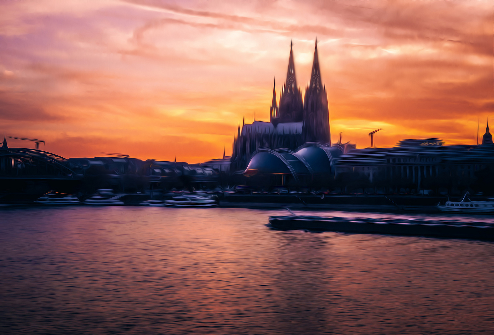 Köln im Fluss