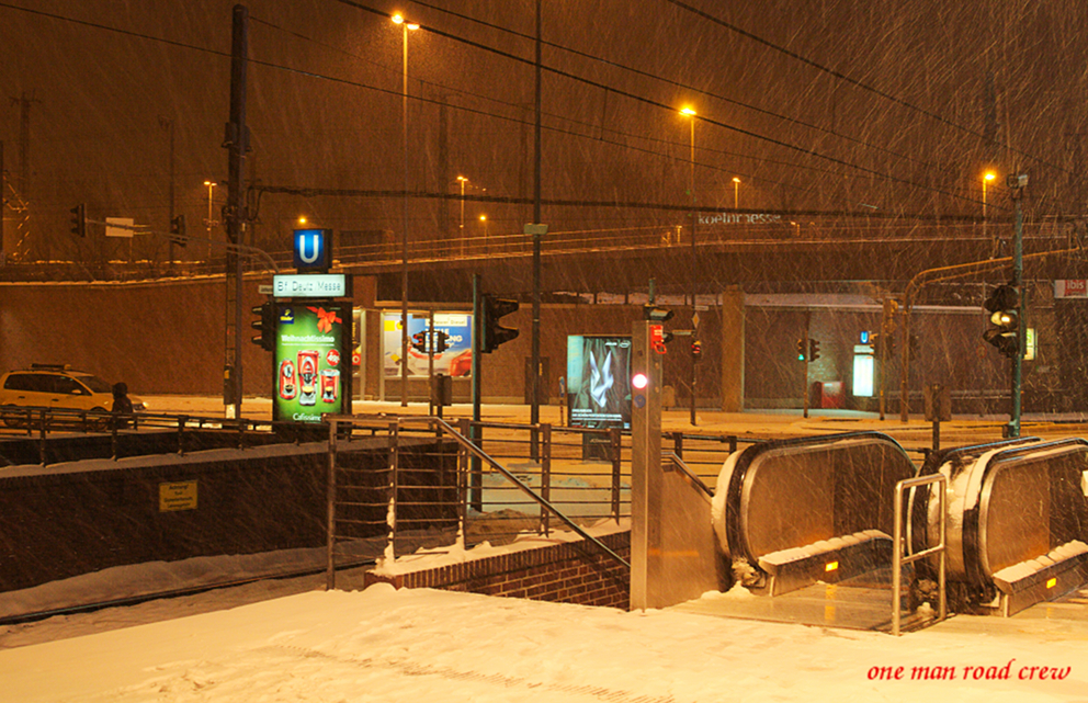 Köln im Griff des Schnee's