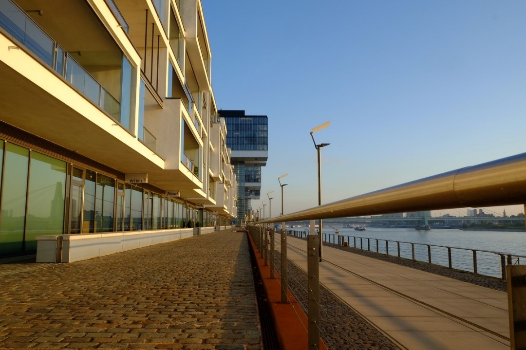 Köln, im Rheinauhafen 