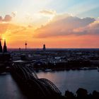 [Köln im Sonnenuntergang]