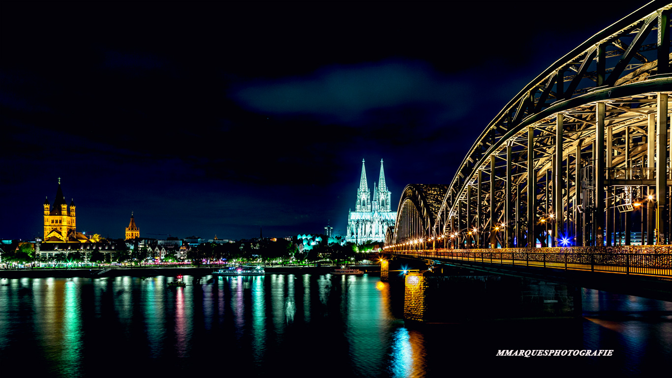 Köln in der Nacht