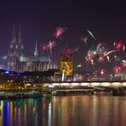 Köln in der Silvesternacht um 23:30 Uhr