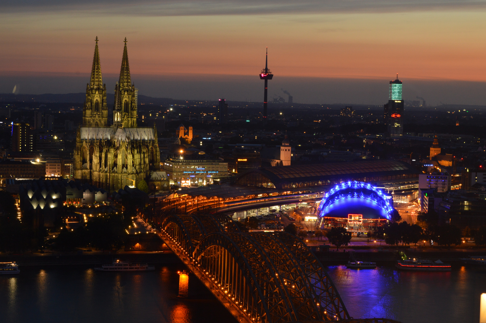 Köln - kleine Skyline