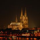 Köln - Kölner Dom bei Nacht