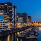 Köln. Kranhäuser am Rheinauhafen.