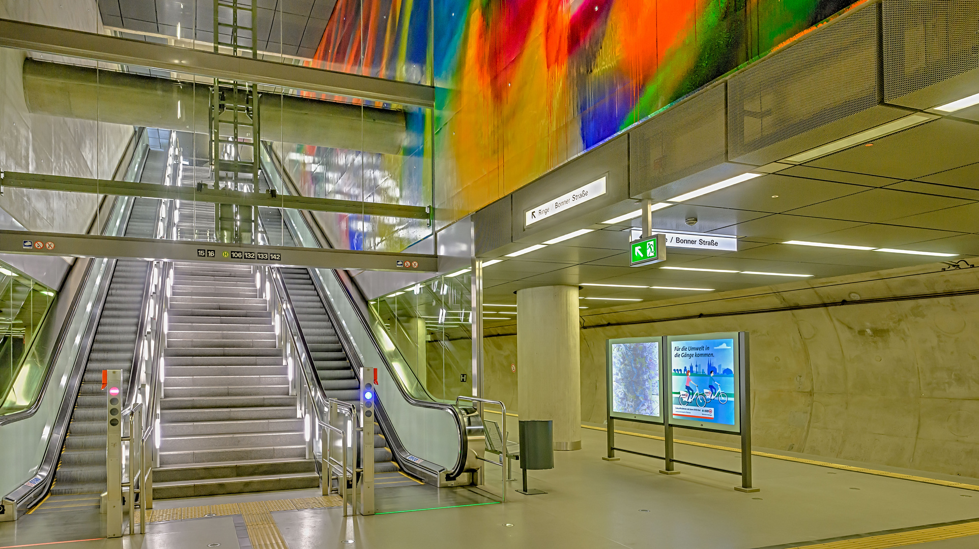 Köln, Linie U17, Station 'Chlodwigplatz'