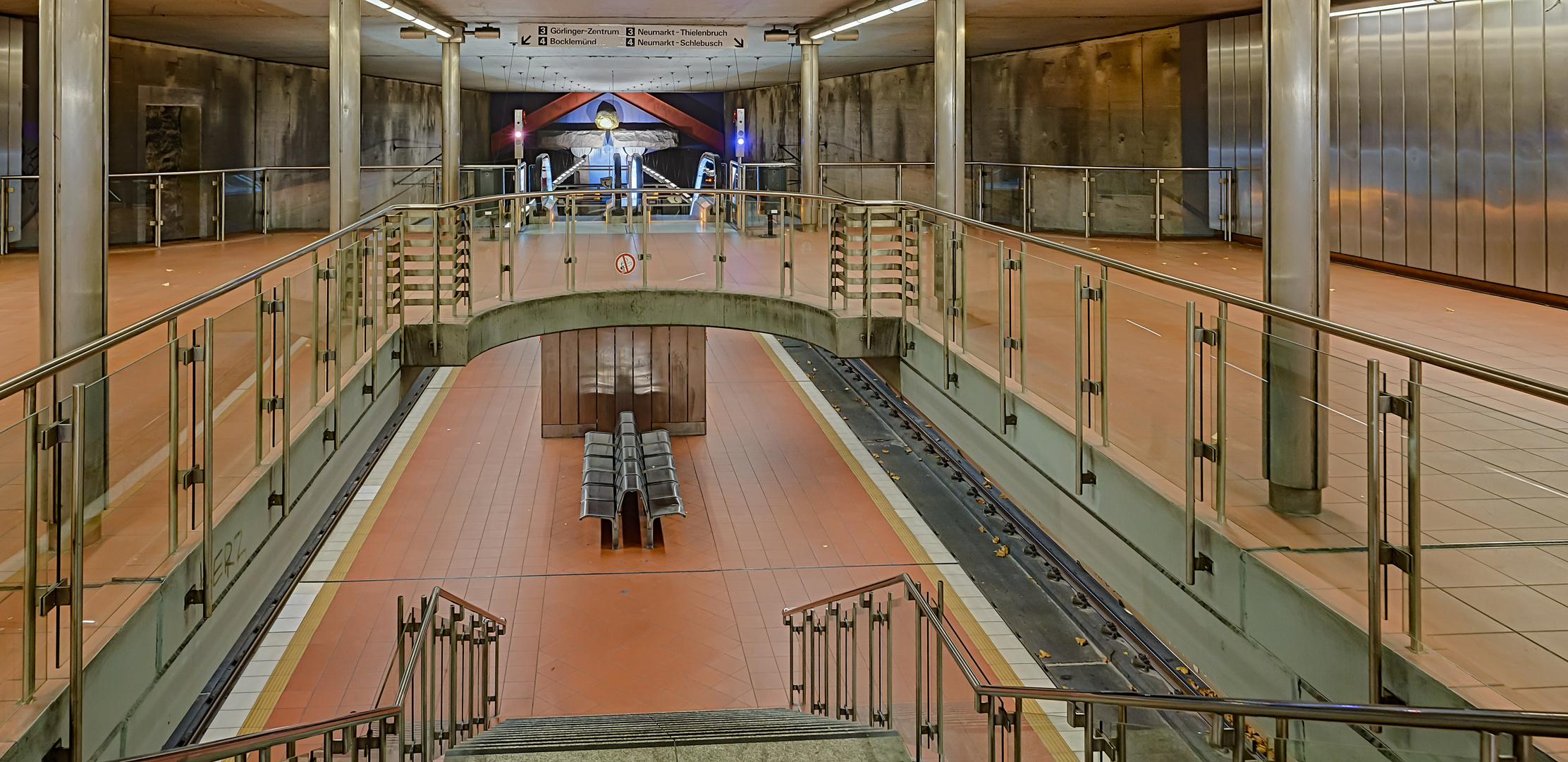 Köln, Linie U4, Station 'Akazienweg'