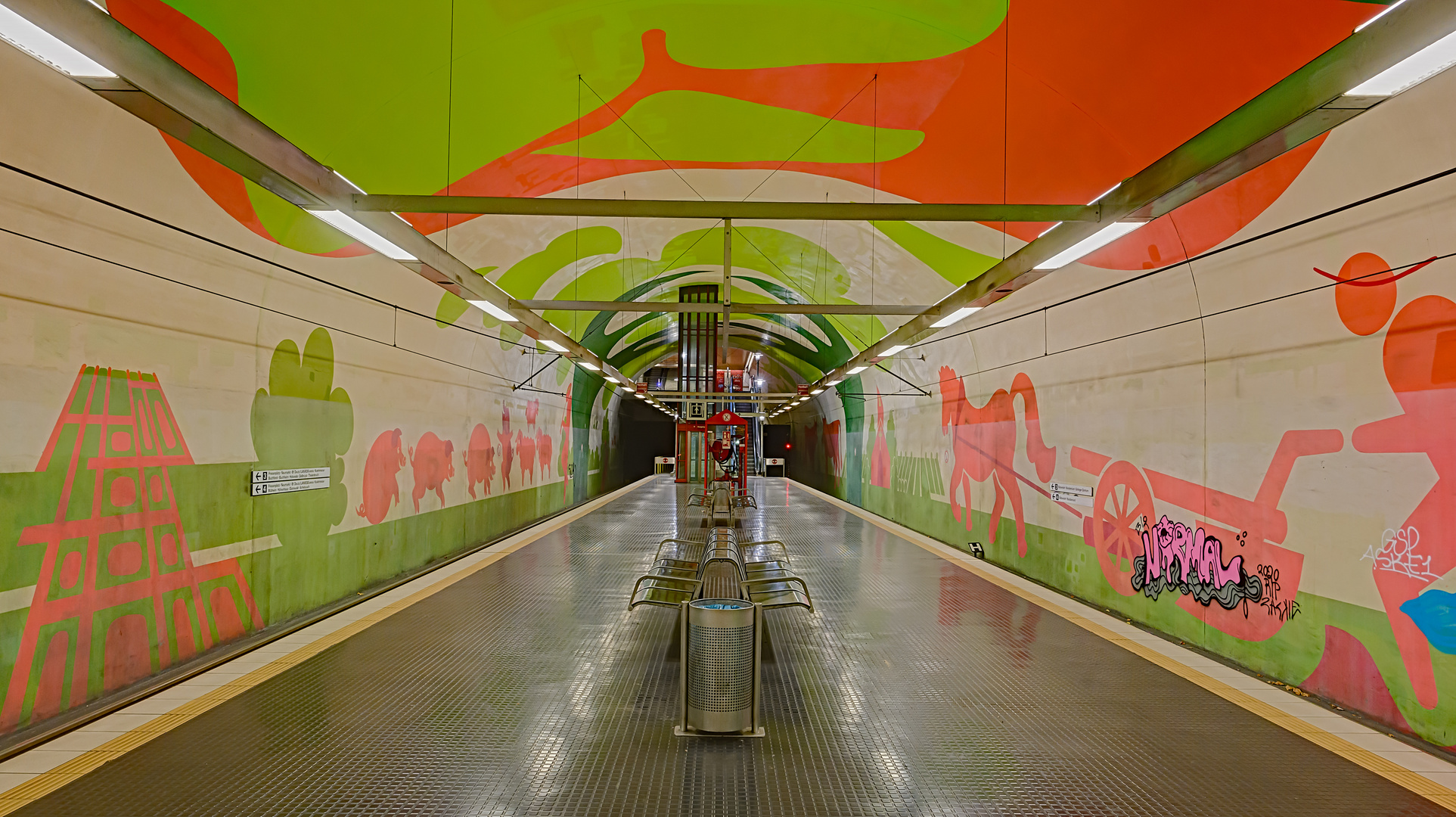 Köln, Linie U4, Station 'Leyendeckerstraße'