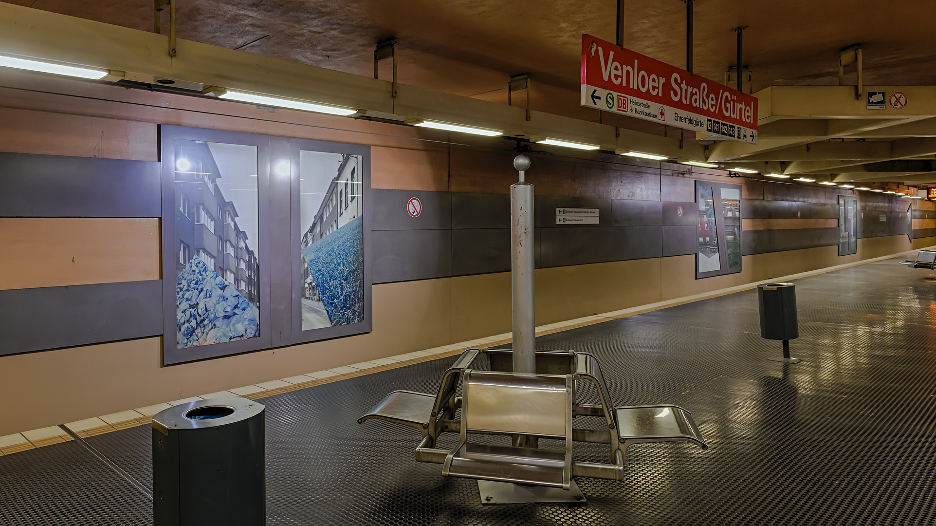 Köln, Linie U4, Station 'Venloer Straße/Gürtel'