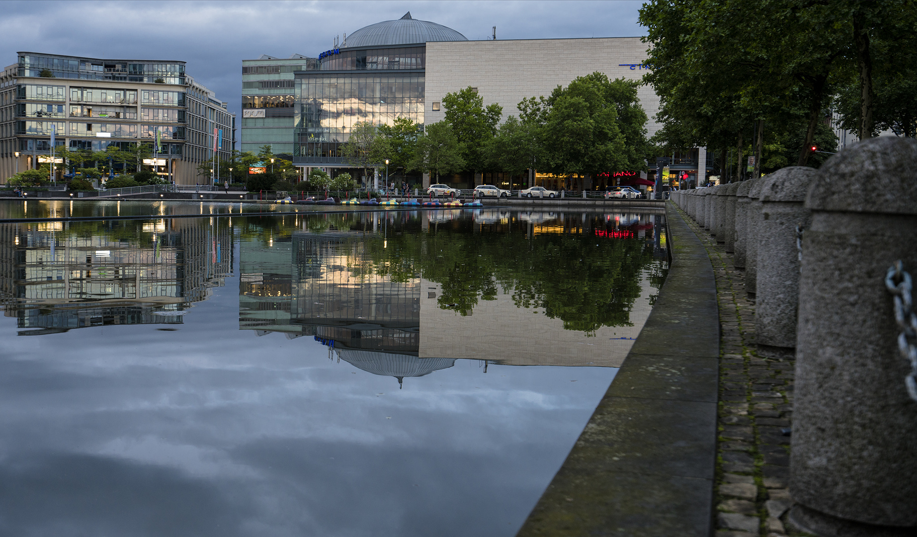 Köln Mediapark Spiegelung 2