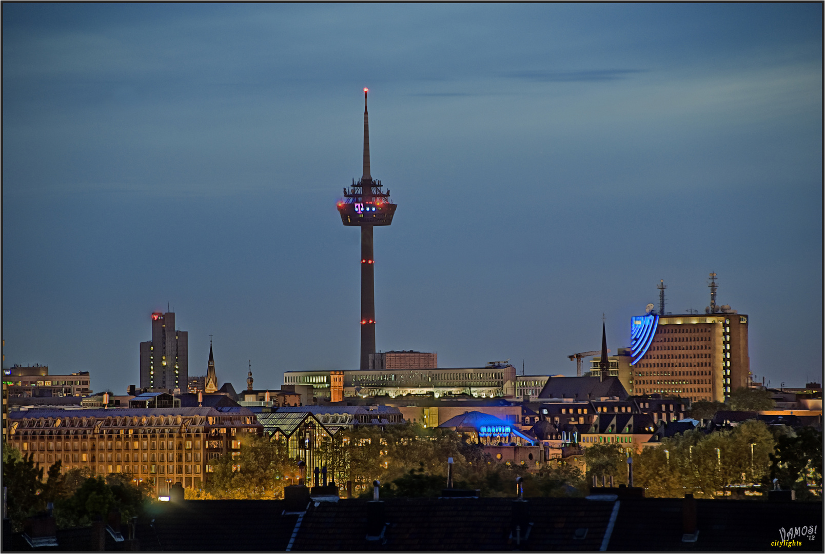 Köln mit Fernsehturm