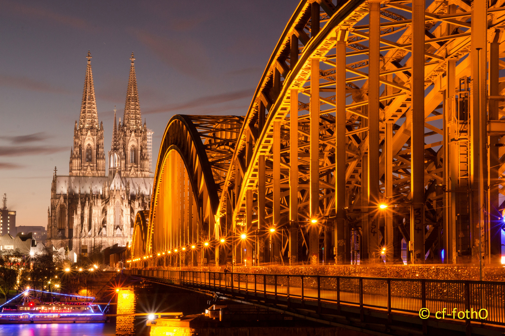 Köln - nach der "blauen Stunde" 1