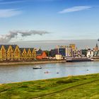 Köln Panorama im Spätsommer