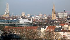 Köln-Panorama mal ohne Dom