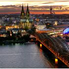 Köln-Panorama vom Triangel Tower in Köln-Deutz 1