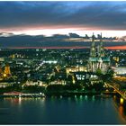 Köln-Panorama vom Triangel Tower in Köln-Deutz 2