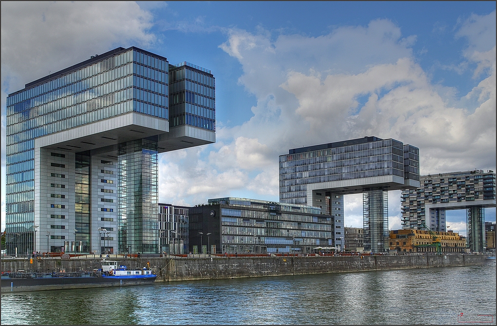 Köln - Rheinauhafen - Kranhäuser