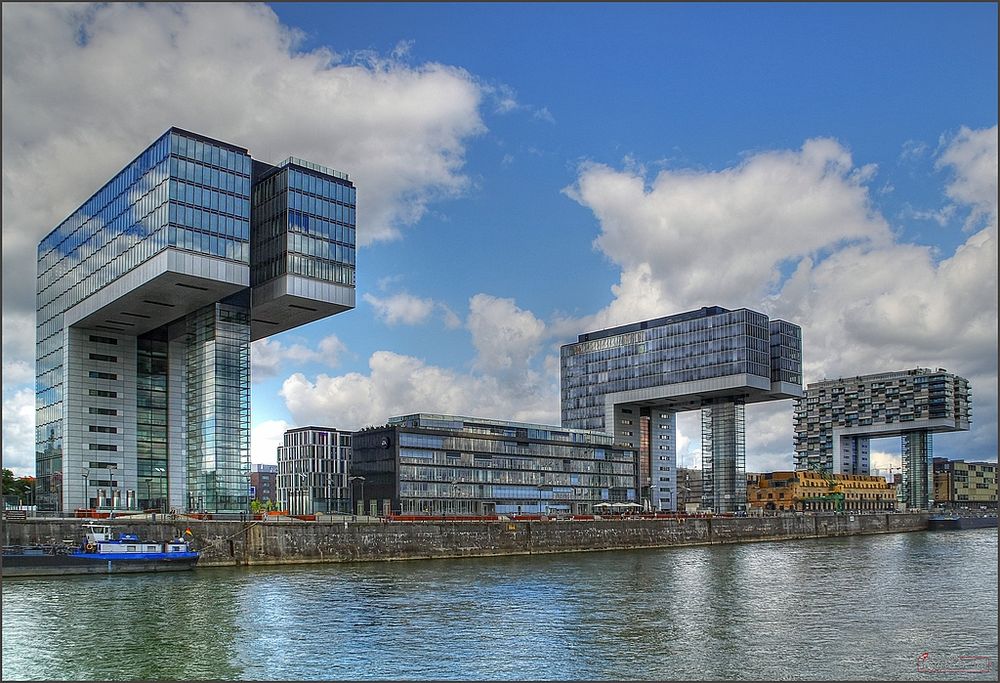 Köln - Rheinauhafen - Kranhäuser reloaded