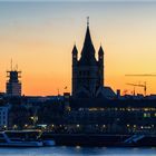 Köln Rheinauhafen zur blauen Stunde