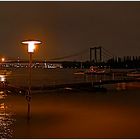 Köln Rodenkirchen - Hochwasser