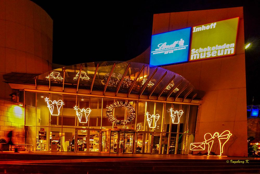 Köln Schokoladenmuseum  Weihnachtsmarkt