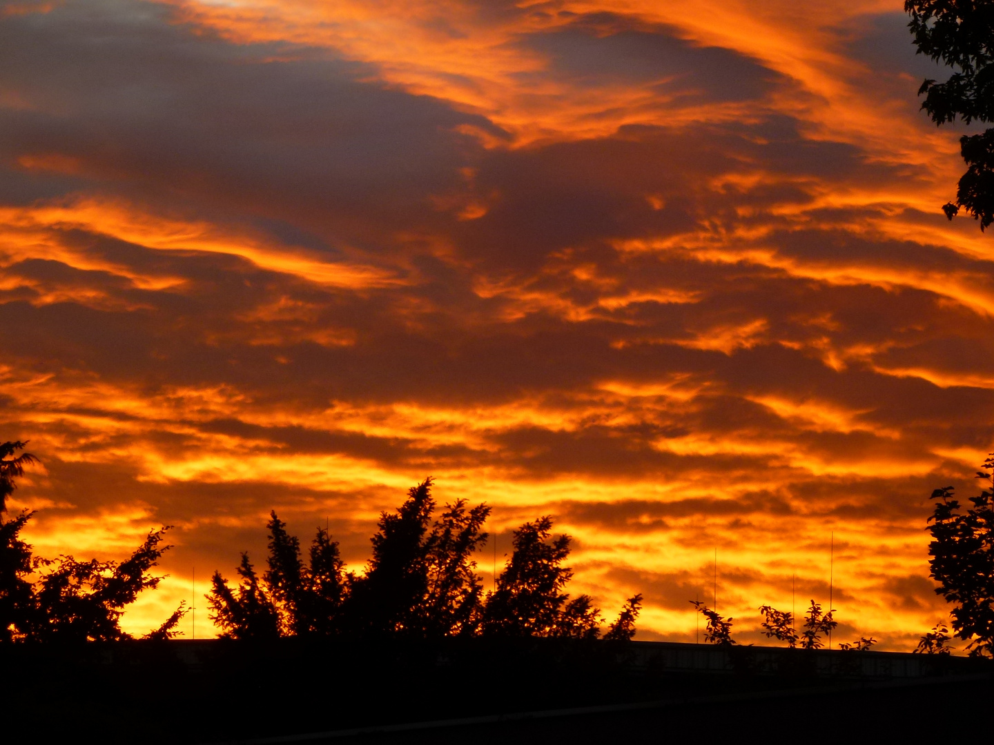 Köln - Sonnenuntergang 08.06.2012