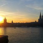 Köln Sonnenuntergang