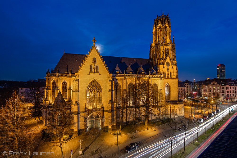 Köln St.Agneskirche Foto & Bild architektur, architektur bei nacht