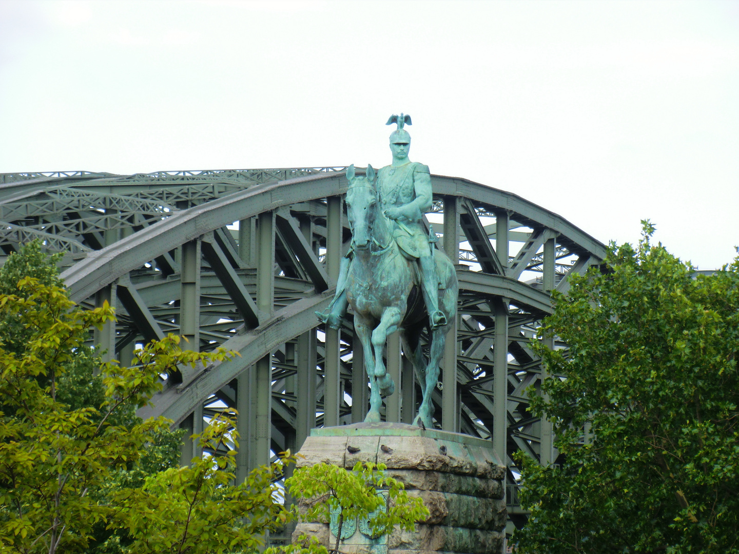 Köln, Statue Kaiser Wilhelm