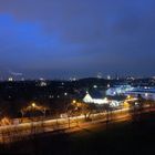 Köln-Süd, bei Nacht