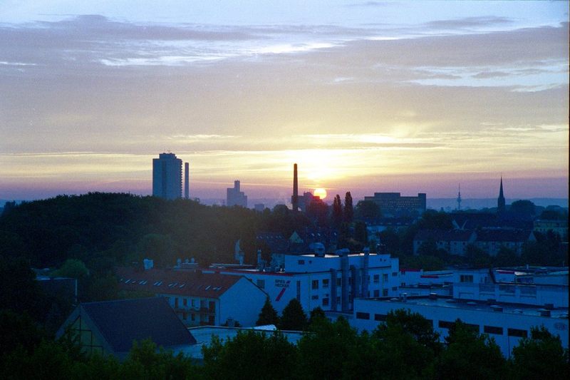 Köln-Süd Sonnenaufgang