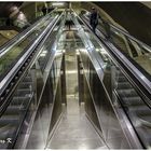 Köln - U-Bahn am Heumarkt - Rolltreppe nach oben