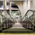 Köln - U-Bahn am Heumarkt - Rolltreppe nach unten -